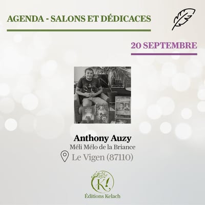 Kelach dedicaces septembre 2026 11