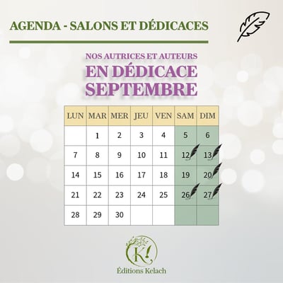 Kelach dedicaces septembre 2026 6